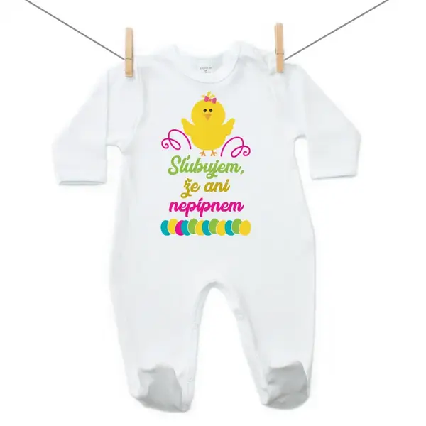 Boodyy Overal Sľubujem, že ani nepípnem 68 (3-6 mesiacov)