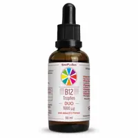 DUO kvapky - vitamín B12 1000 µg (metylkobalamín + adenosylkobalamín), 50 ml