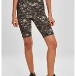 Dámské kraťasy High Waist Camo Tech Cycle z dřevěného digitálního maskování