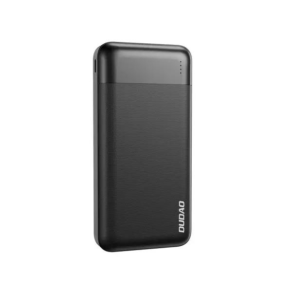 Dudao K18-1W Power Bank 10000mAh USB / USB-C / Micro USB 10W, čierny