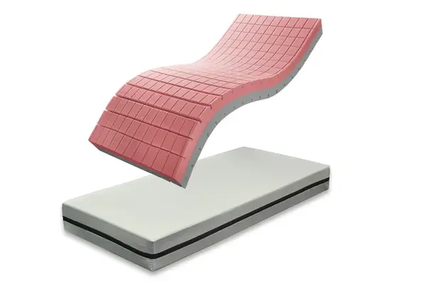 Matrac Benab Medical Classic S1 H3 / H4 90 x 200 cm Penový matrac 12 cm antidekubitné sendvičový zónová ortopedické