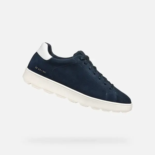 Dark blue men's sneakers Geox Spherica ECUB-1 - Men