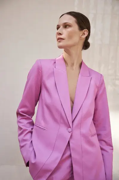 Women's blazer MOODO - pink
