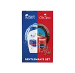 Xmass set Head & Shoulders šampón Ultra Old Spice 330ml + Old Spice Captain tuhý dezodorant 50ml
