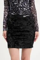 Velurová sukně Karl Lagerfeld Jeans