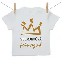 Boodyy Tričko s krátkym rukávom Veľkonočná princezná 68 (3-6 mesiacov)