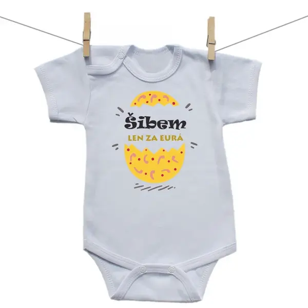 Boodyy Body s krátkym rukávom Šibem len za eurá 68 (3-6 mesiacov)