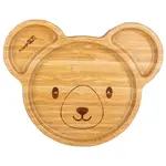 Detský bambusový tanier FreeON - medvedík