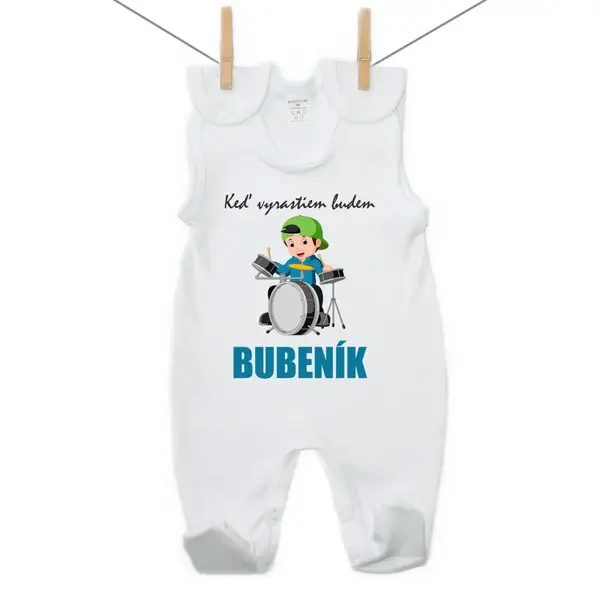 Boodyy Dupačky Keď vyrastiem budem bubeník 56 (0-2 mesiace)