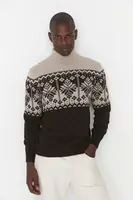 Pánský svetr Trendyol Jacquard
