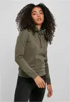 Women's Organic Olive Hooded Jacket