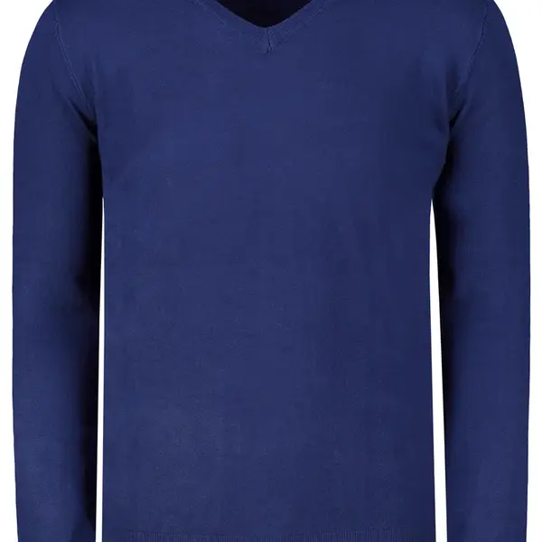 Sweter męski niebieski Dstreet