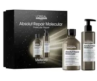 Dárková sada pro poškozené vlasy Loréal Professionnel Serie Expert Absolut Repair Molecular Duo Meteora - L’Oréal Professionnel + dárek zdarma