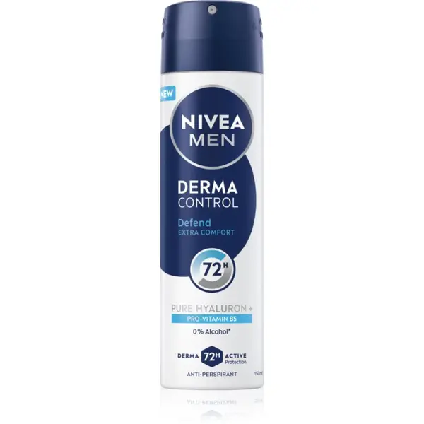 NIVEA MEN Derma Control Defend antiperspirant ve spreji pro muže 150 ml