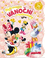 Nejkrásnější vánoční omalovánky se samolepkami Minnie