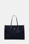 Kabelka Tommy Hilfiger tmavomodrá barva, AW0AW18215