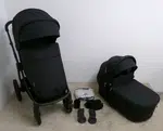 KINDERKRAFT SELECT Kočárek kombinovaný Nea 2v1 Midnight Black, Premium