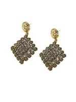 SOHI Náušnice ' Jaanki '  zlatá / strieborná