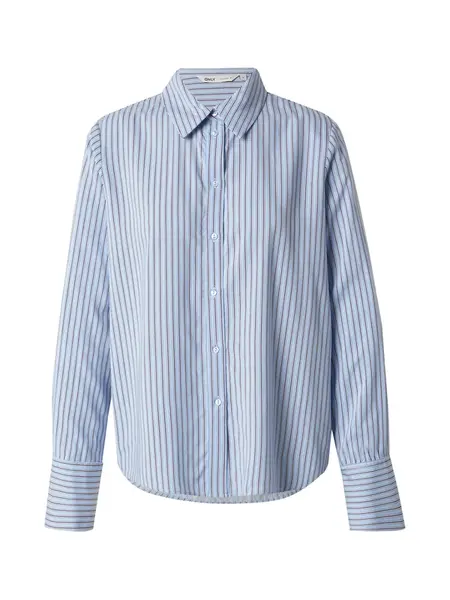 ONLY Blúzka 'ONLBERIT'  béžová / svetlomodrá