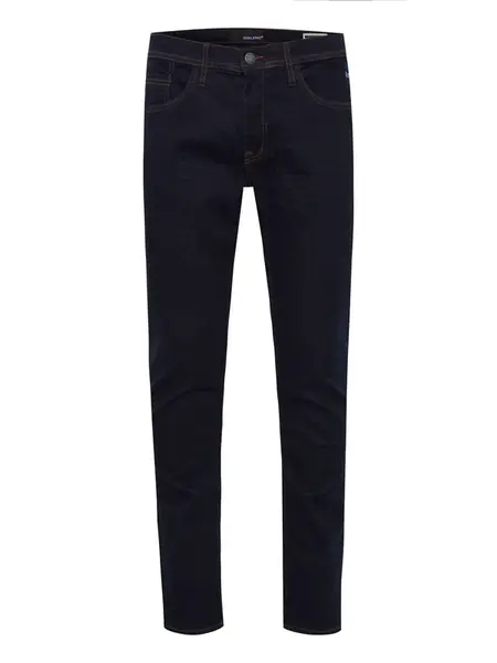 BLEND Džínsy 'Twister'  tmavomodrá / svetlohnedá