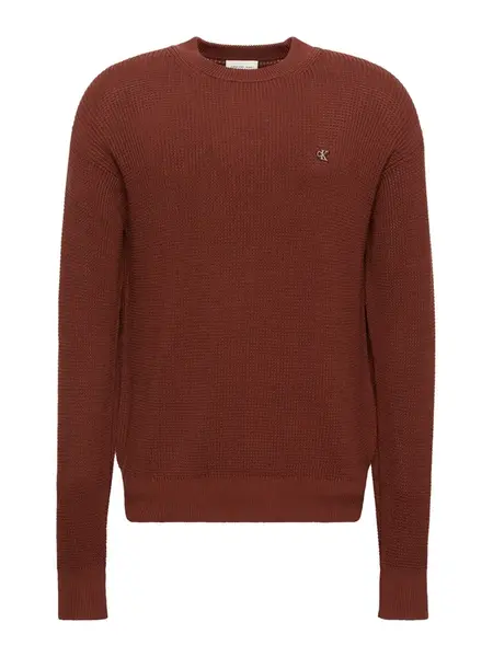 Calvin Klein Jeans Sveter  gaštanová