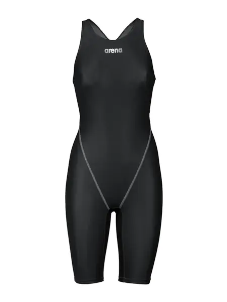 ARENA Športové jednodielne plavky 'POWERSKIN ST NEXT OB'  svetlosivá / čierna