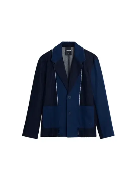 Desigual Sako  modrá / tmavomodrá / biela