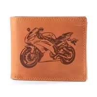 Pánská kožená peněženka SILNIČNÍ MOTORKA