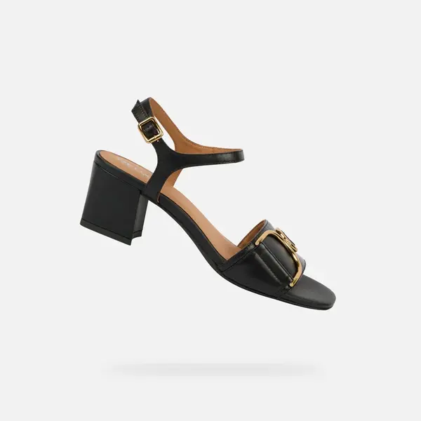 Černé dámské sandály Geox New Eraklia 50 - Dámské