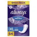 Always Slipové vložky Daily Protect ExtraLong 54 ks