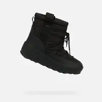 Geox Milleiny B ABX Black Women's Ankle Boots - Womens