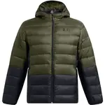 Under Armour LEGEND DOWN HOODED Pánská bunda, khaki, velikost