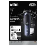 BRAUN Súprava pre starostlivosť o telo All-in-One Series 7, AIO7540, modrá