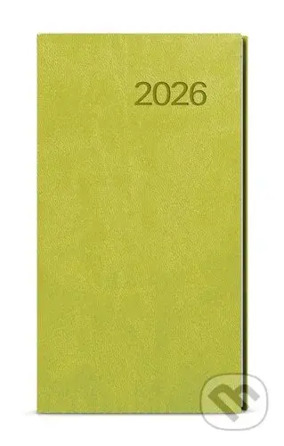 Týdenní diář 2026 Jakub Vivella kapesní zelená
