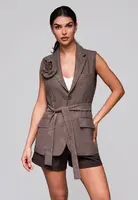 Edoti Women's vest LW-BLZV-0102