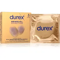 Durex Sensual Extra Lube kondomy 3 ks