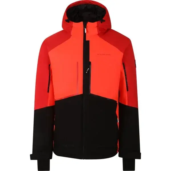 ALPINE PRO OFAD Pánska lyžiarska bunda, červená, veľkosť