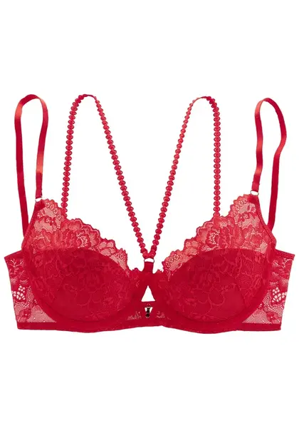 LASCANA Podprsenka  červená