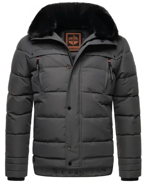 STONE HARBOUR Zimná bunda 'Witaas'  antracitová