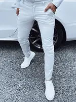 Spodnie męskie jasnoszare Dstreet