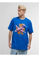 Up to the Sky Oversize Tee kobaltově modré