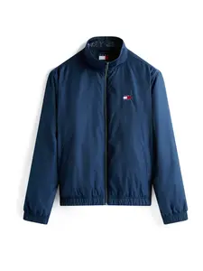 Tommy Jeans Prechodná bunda 'Essential'  tmavomodrá