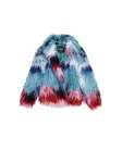 Desigual Prechodná bunda  modrá / tmavomodrá / červená