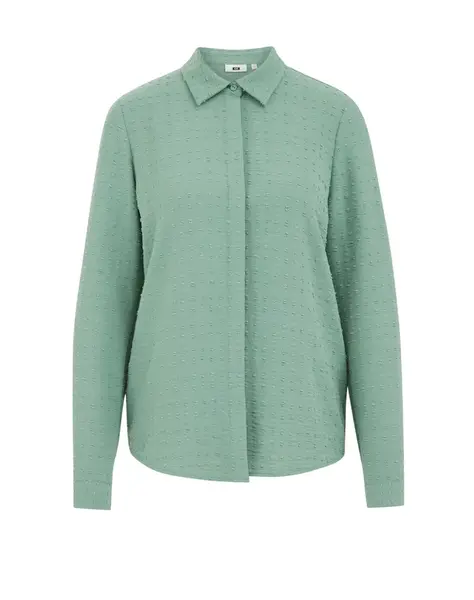 WE Fashion Blúzka  pastelovo zelená