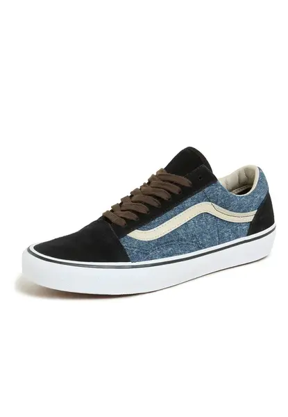 VANS Nízke tenisky 'Old Skool'  modrá denim / čierna / biela