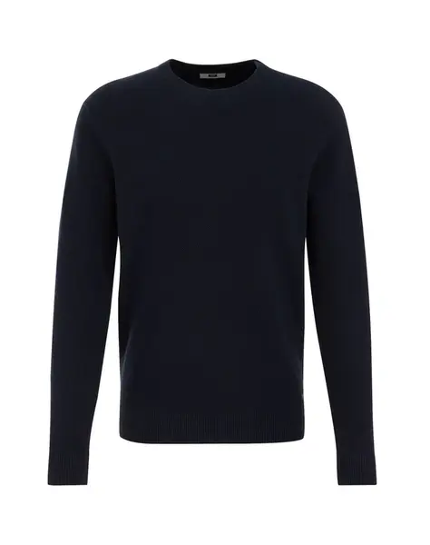 WE Fashion Sveter  tmavomodrá