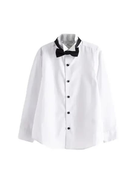 Next Košeľa  čierna / biela