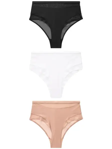 Next Nohavičky  béžová / čierna / biela