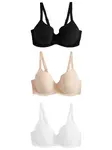 Next Podprsenka  béžová / čierna / biela