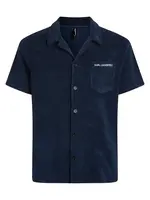 Karl Lagerfeld Košeľa  tmavomodrá